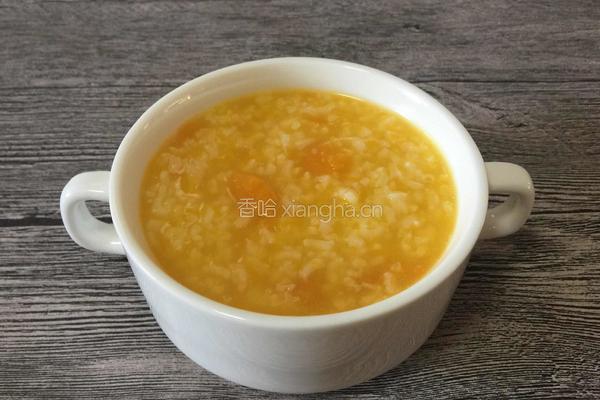 南瓜大米粥的做法图解7