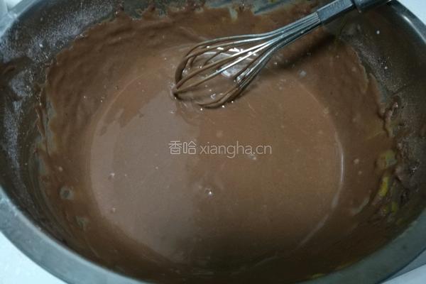 巧克力蛋糕卷的做法图解2