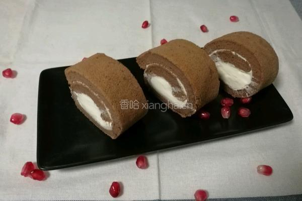 巧克力蛋糕卷的做法图解6