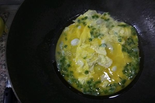 雪菜鸡蛋面的做法图解1