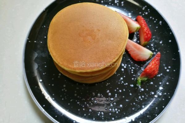 玉米奶香松饼的做法图解8