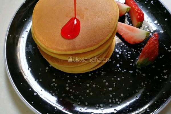玉米奶香松饼的做法图解9
