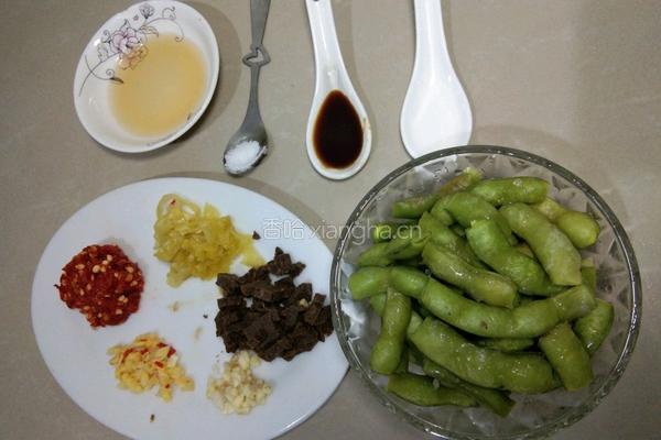 醉毛豆的做法图解1