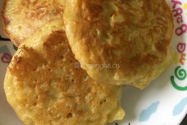 苹果香蕉牛奶饼