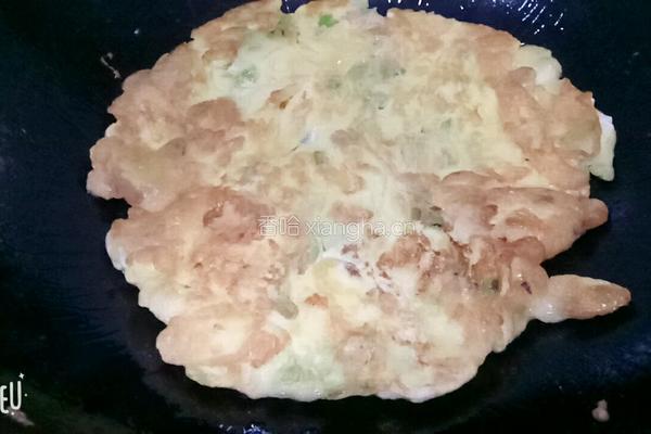 尖椒鸡蛋饼(家常菜)的做法图解9