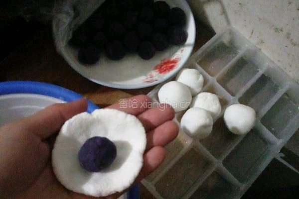 水晶紫薯汤圆的做法图解5
