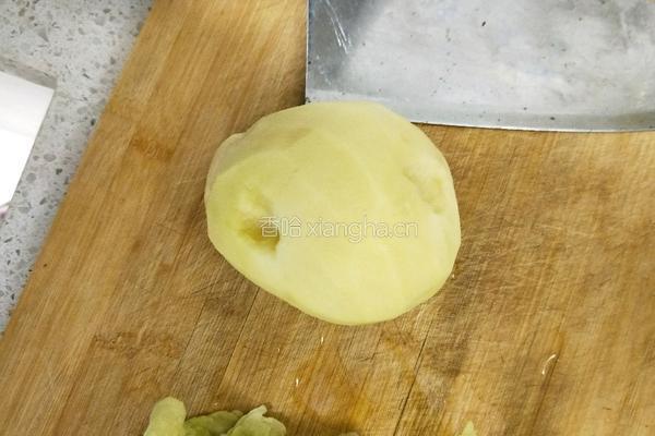冻豆腐土豆白菜的做法图解1