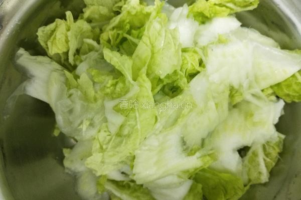 冻豆腐土豆白菜的做法图解3