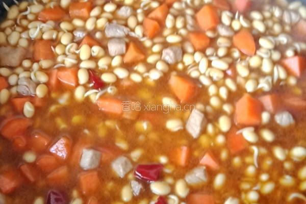 炒黄豆芽的做法图解4