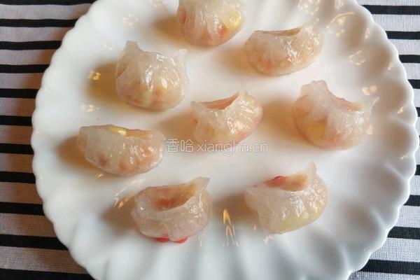 水晶虾饺的做法图解14