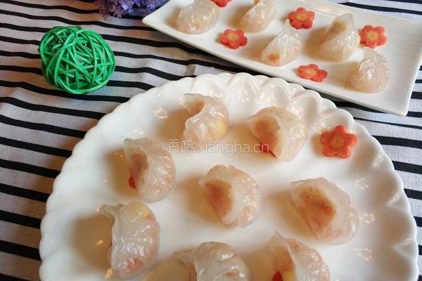 水晶虾饺的做法图解15