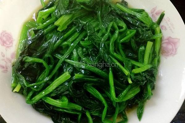 清炒菠菜的做法图解8