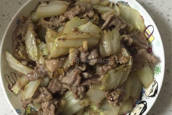 小炒黄牛肉的做法图解10