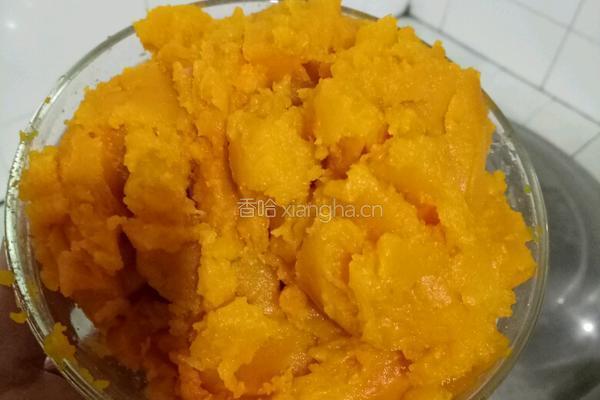 南瓜发面糖饼的做法图解2
