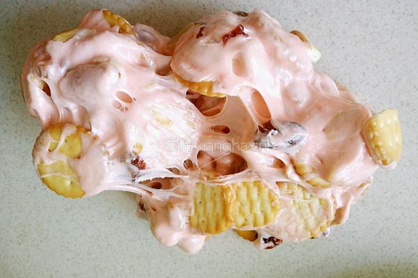 草莓味雪花酥的做法图解11