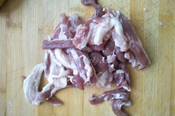 尖椒肉片的做法图解4