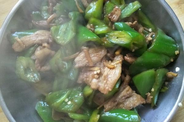 尖椒肉片的做法图解8