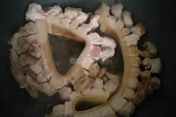 盘龙红烧肉的做法图解3