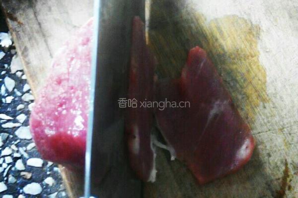 炒肉丝的做法图解2