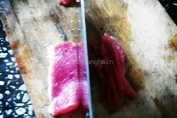 炒肉丝的做法图解4