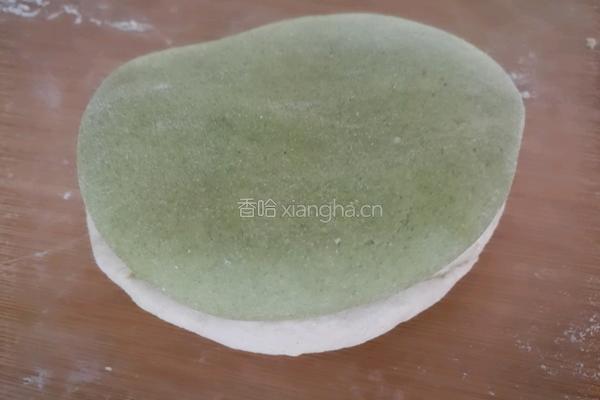 贝壳豆沙包的做法图解2