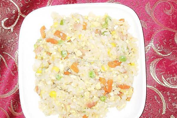 培根蛋炒饭的做法图解20