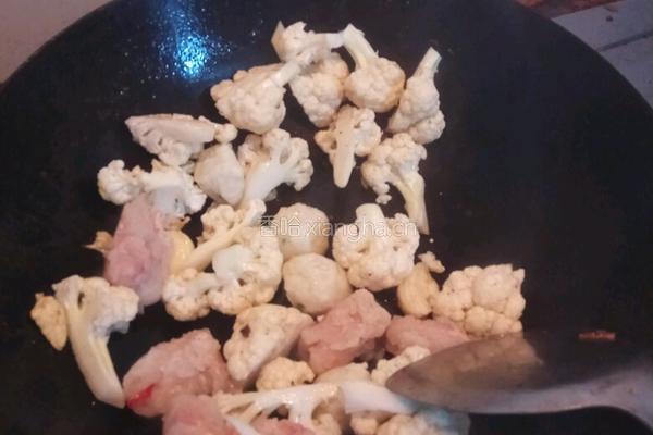 菜花汤的做法图解4