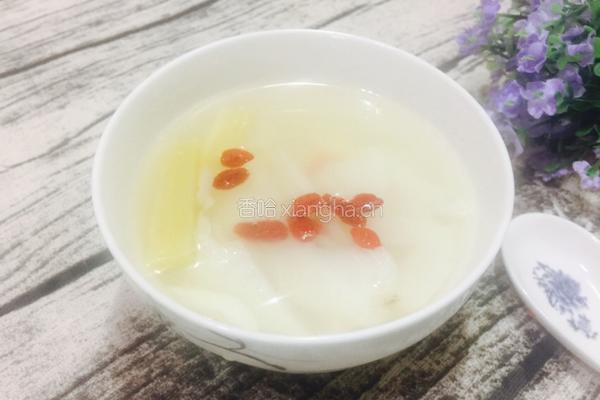 甘蔗淮山冰糖百合糖水的做法图解6