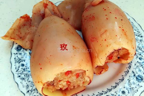 土耳其鱿鱼筒酿饭的做法图解8