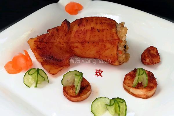 土耳其鱿鱼筒酿饭的做法图解12