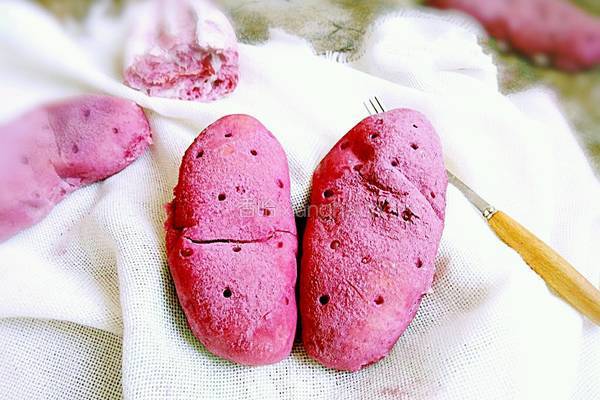 麻薯馅紫薯包的做法图解18