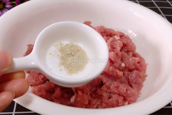炸肉丸子的做法图解5