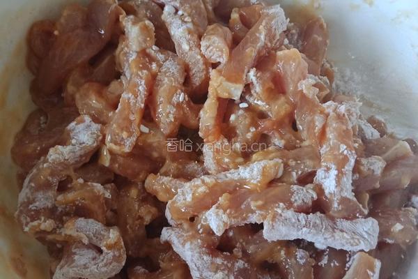 干炸肉段的做法图解3