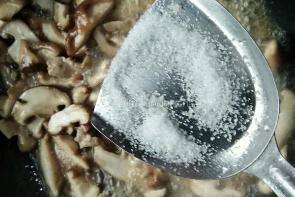 香菇炒肉的做法图解9