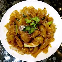 鲁菜大师蒋家常菜酱爆皮肚的做法[图]