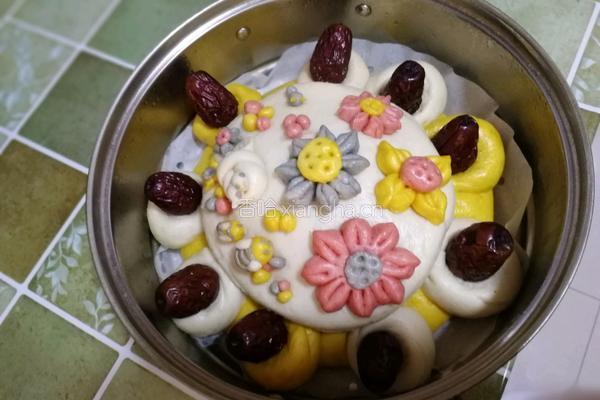 鸟语花香～～～大花馍的做法图解6