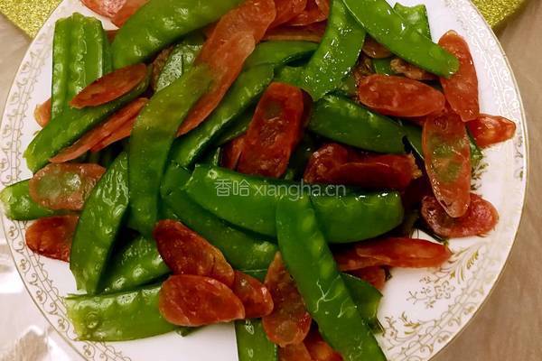 腊肉四季豆的做法图解5