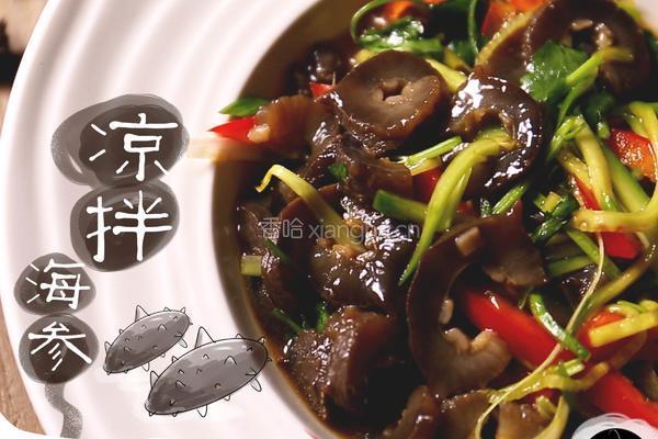 凉拌海参