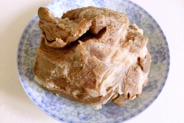 蒜泥梅花肉的做法图解4