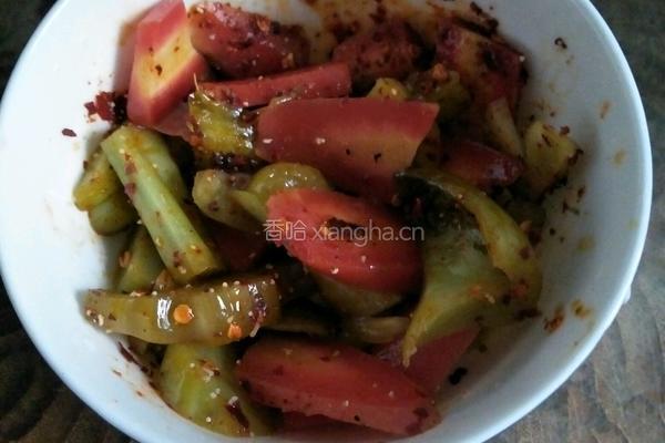 拌泡菜的做法图解5
