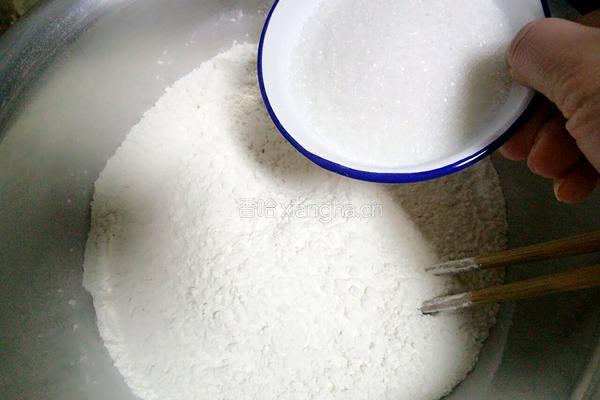 南瓜豆沙火腿包的做法图解5