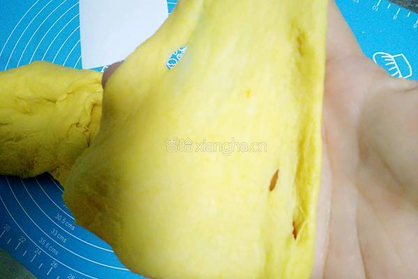 南瓜豆沙火腿包的做法图解19