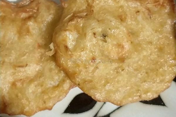 萝卜丝虾饼的做法图解5