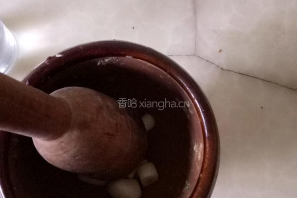 蒜汁的做法图解4