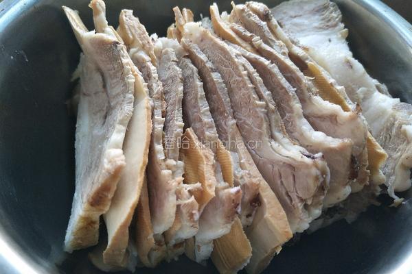 蒸五花肉豆腐干的做法图解5
