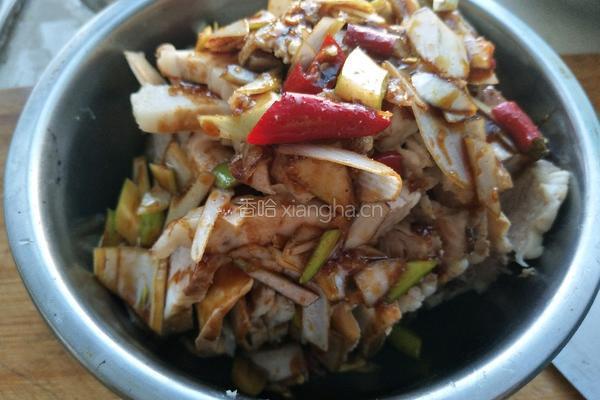 蒸五花肉豆腐干的做法图解8