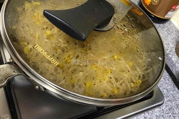 韩式凉拌黄豆芽的做法图解2