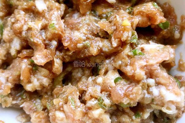 白菜肉馅卷的做法图解4