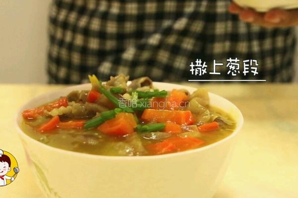 咖哩肥牛乌冬面的做法图解13