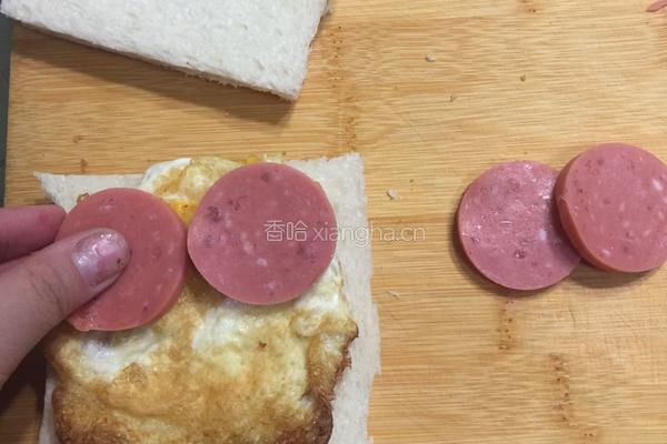 自制三明治的做法图解8